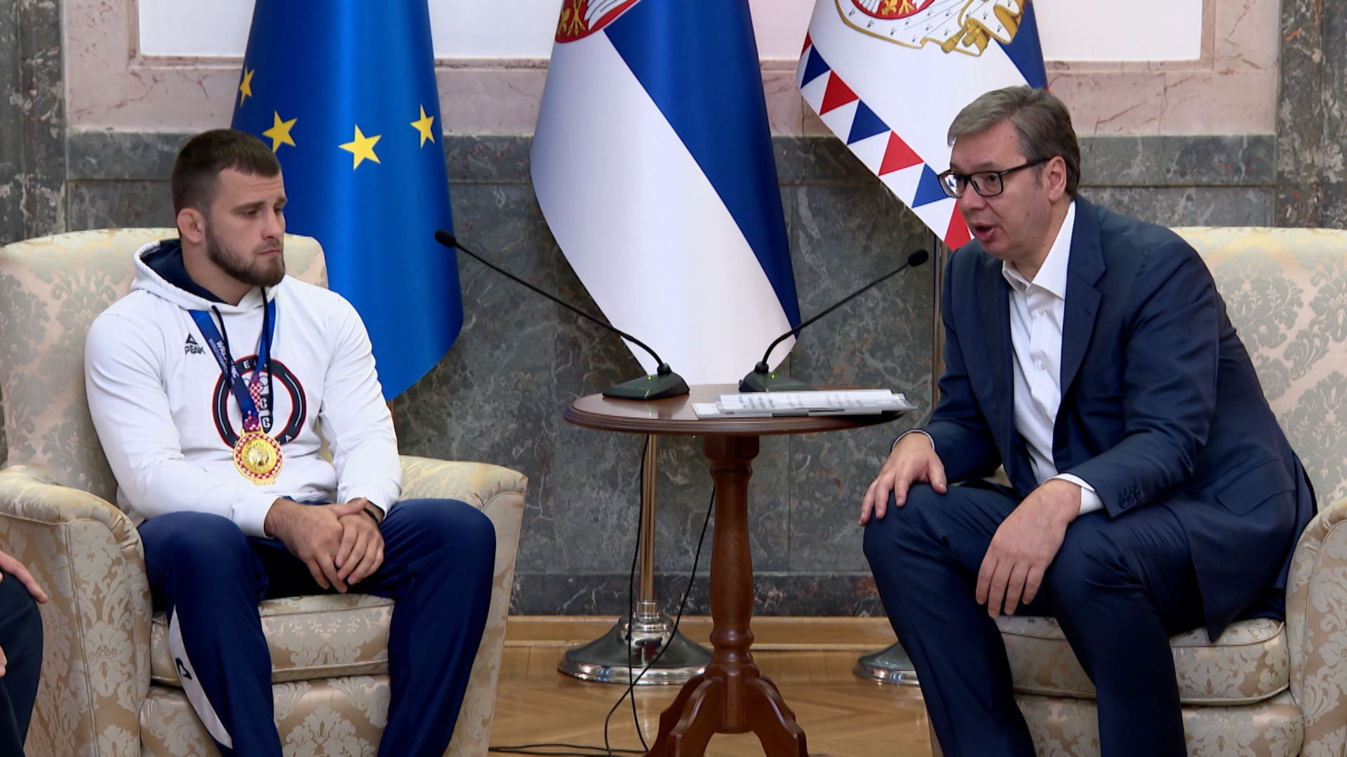 Beograd, Aleksandar Vucic predsednik Srbije, o pomoci Rvackom savezu Srbije
